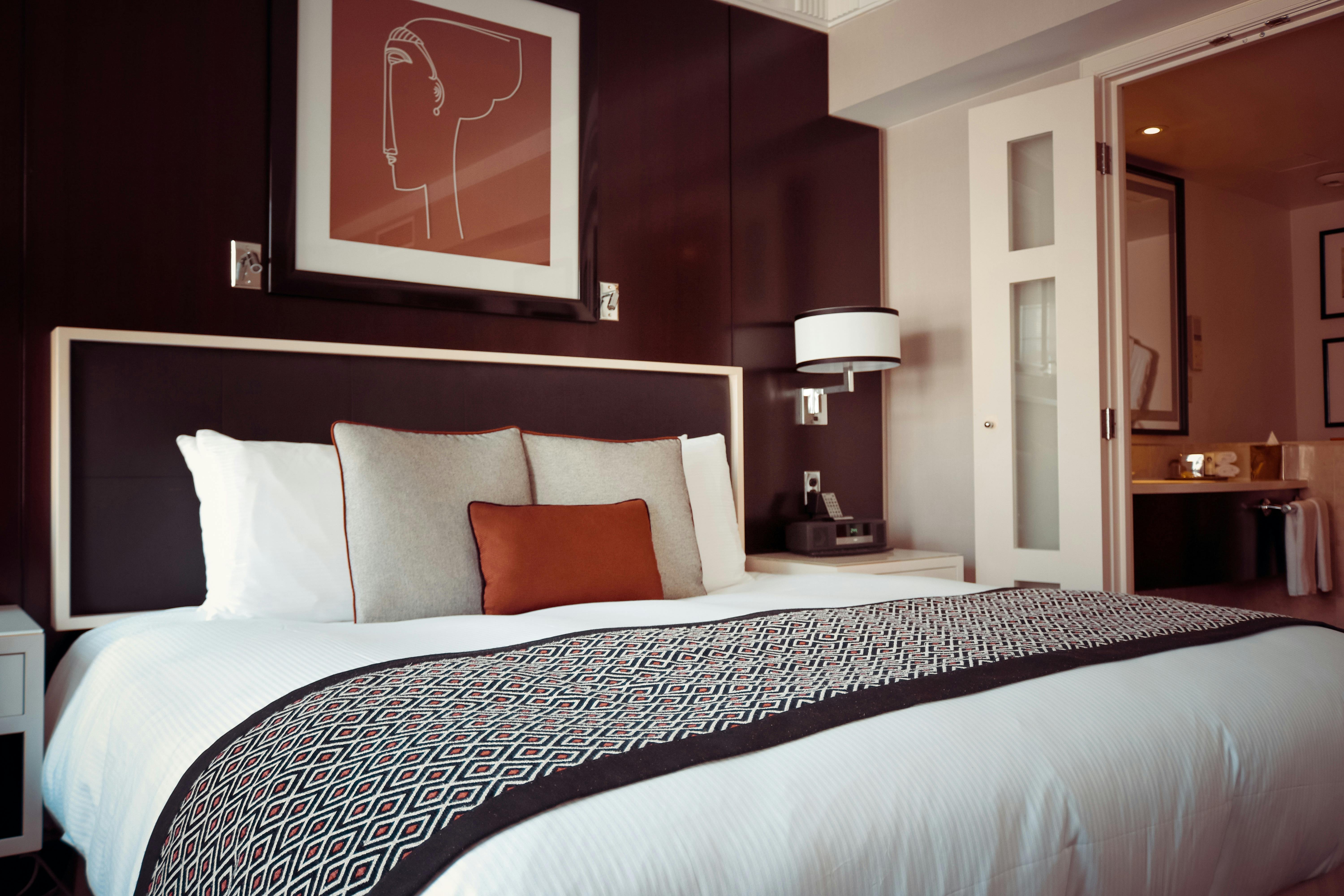 Bed and Headboard